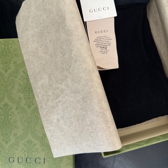 Gucci Black Interlocking G Tights - Medium - Picture 1 of 6